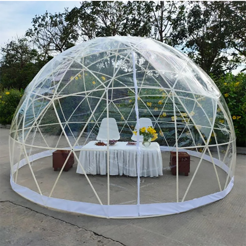 فیلم شفاف PVC Dome نیمه ژئودزیک