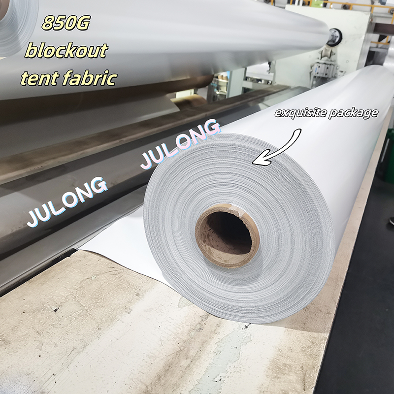 پارچه چادر مارکی 850G PVC روکش شده