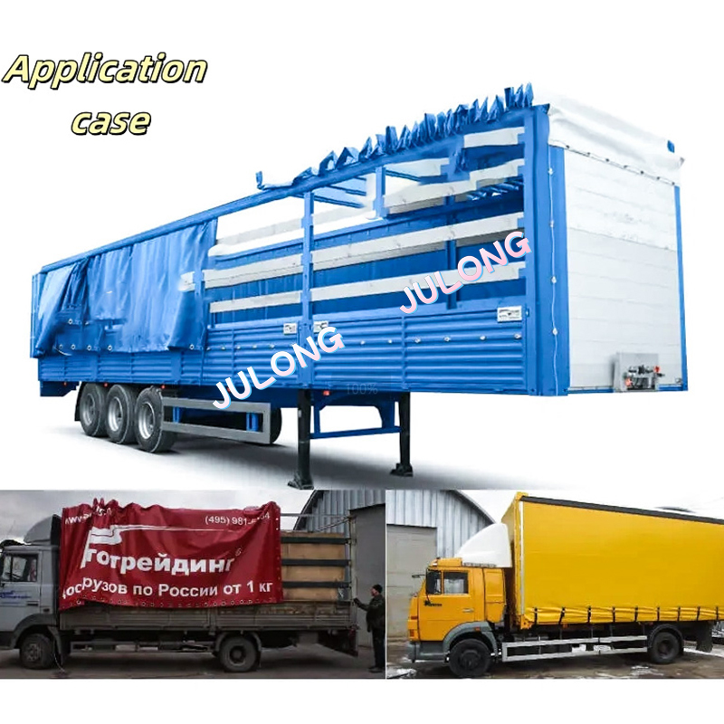 PVC TARP برای پرده سمت کامیون